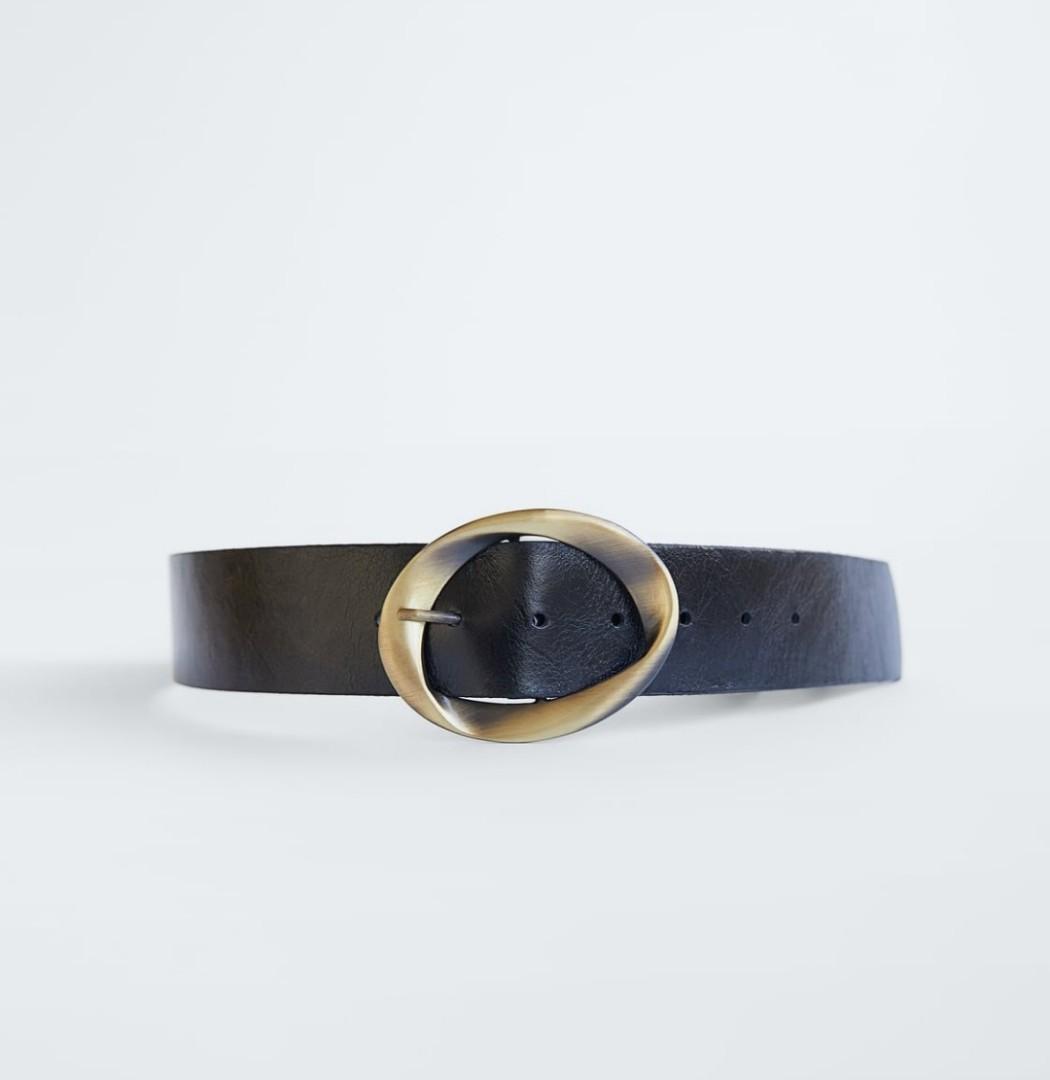 Zara outlet gold belt