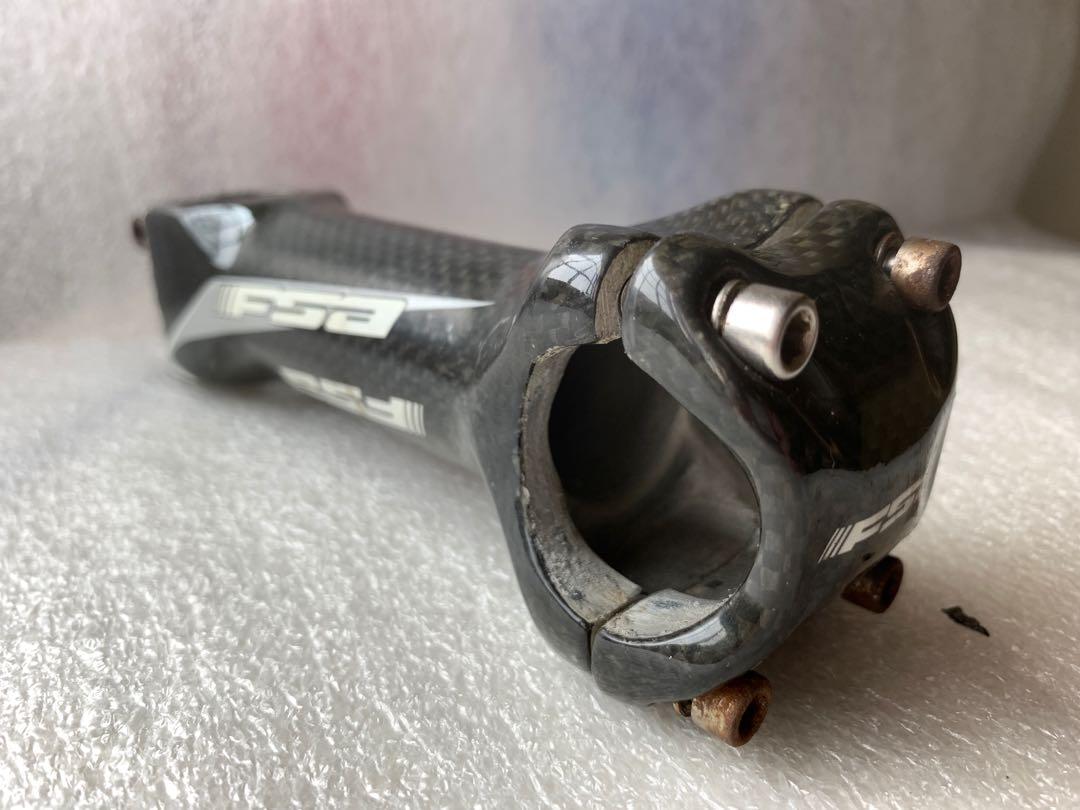 exegese Mevrouw vaccinatie 120mm FSA stem Carbon Pro, Sports Equipment, Bicycles & Parts, Parts &  Accessories on Carousell