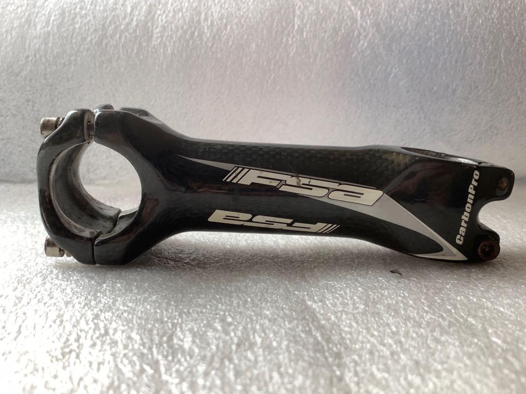 exegese Mevrouw vaccinatie 120mm FSA stem Carbon Pro, Sports Equipment, Bicycles & Parts, Parts &  Accessories on Carousell