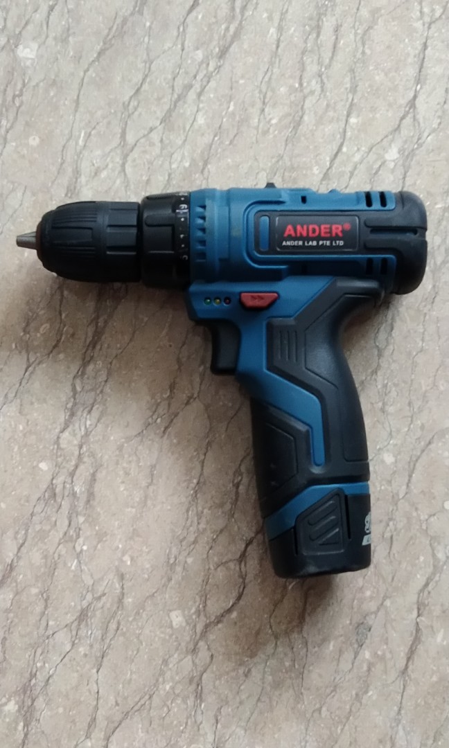12V Cordless ANDER s Drill Everything Else on Carousell