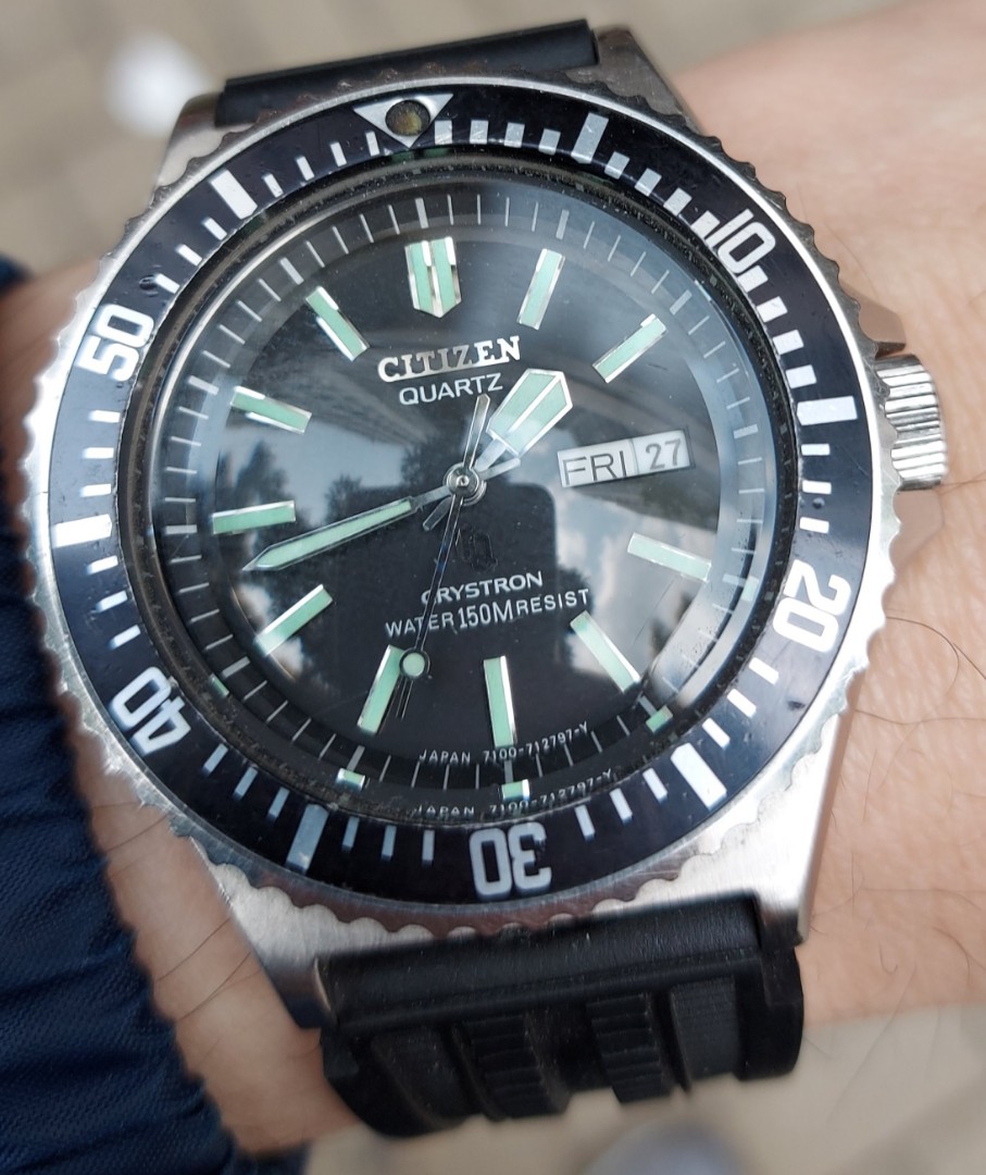 CITIZEN CRYSTRON DIVERS 150m