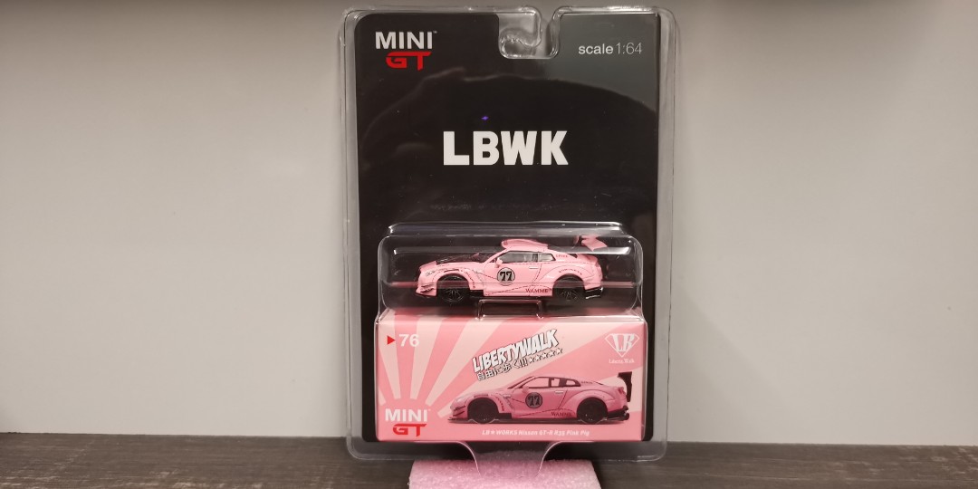1/64 Mini GT LB Works Nissan GT-R R35 Pink Pig, Everything Else on ...