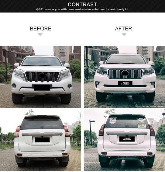toyota prado facelift kit 2018