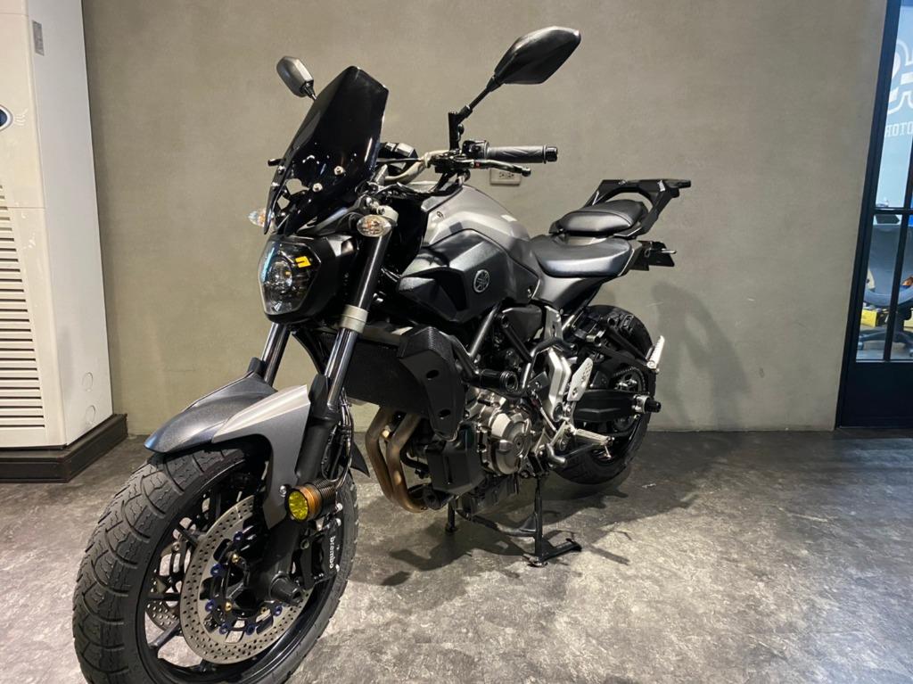 中古 16年yamaha 山葉mt 07 Mt07 Abs 可全額貸款可車換車 機車 新古保固在旋轉拍賣