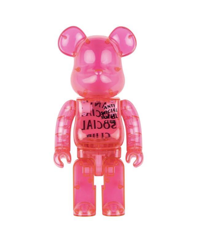 全新美國限定ASSC Anti Social Social Club Be@rbrick Medicom