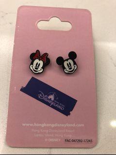 迪士尼米奇米妮耳環 Disneyland earring   #好虎氣