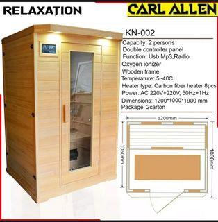 A New Technology FAR Infrared SAUNA 2 seaters