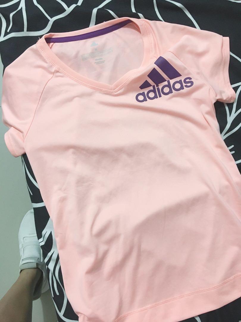 Adidas Dri Fit Shirt, Women's Fashion 