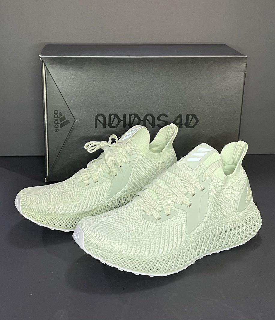 Adidas x Parley 4D AeroGreen US7.5 (Category: Sneakers) located in Makati City. Submitted by swapcorner (Listing ID 1071990234, Image 1). Description: Adidas x Parley 4D AeroGreen US7.5 Brandnew with Complete Box and Labels Grade : 10/10 DM for offers.
