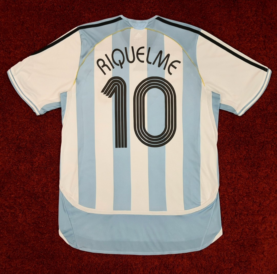 Argentina Alternative 2006 Shirt – Juan Roman Riquelme #10 Retro