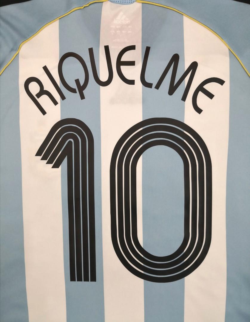 Argentina Alternative 2006 Shirt – Juan Roman Riquelme #10 Retro