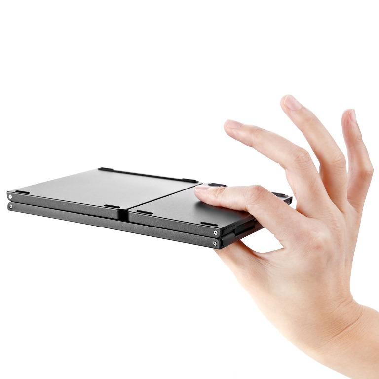 Mini folding Wireless keyboard Bluetooth Foldable Keypad for Windows ...