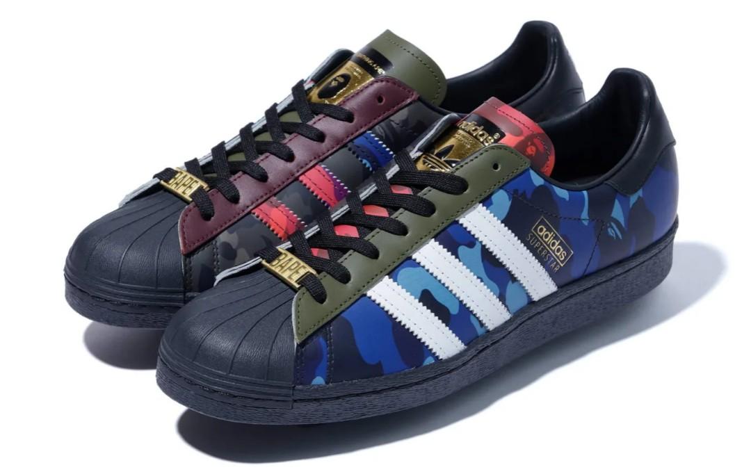 adidas superstar bape camo