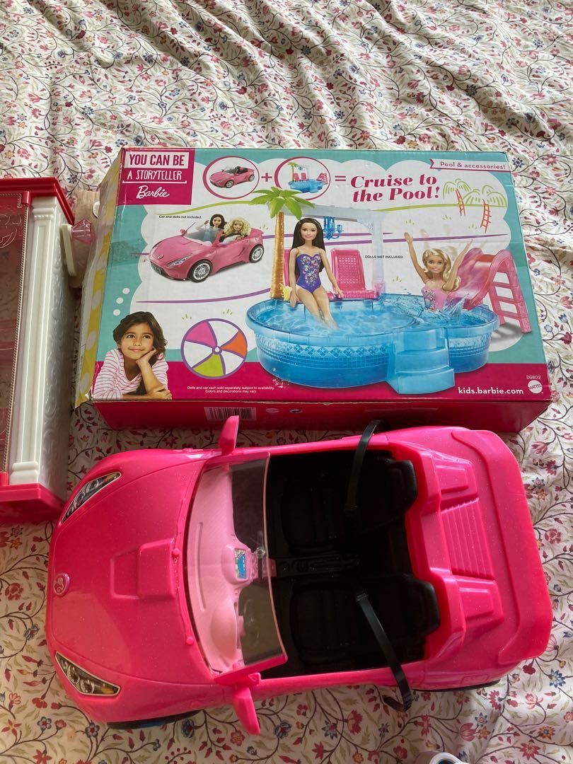 Barbie cruise to the pool car hot sale