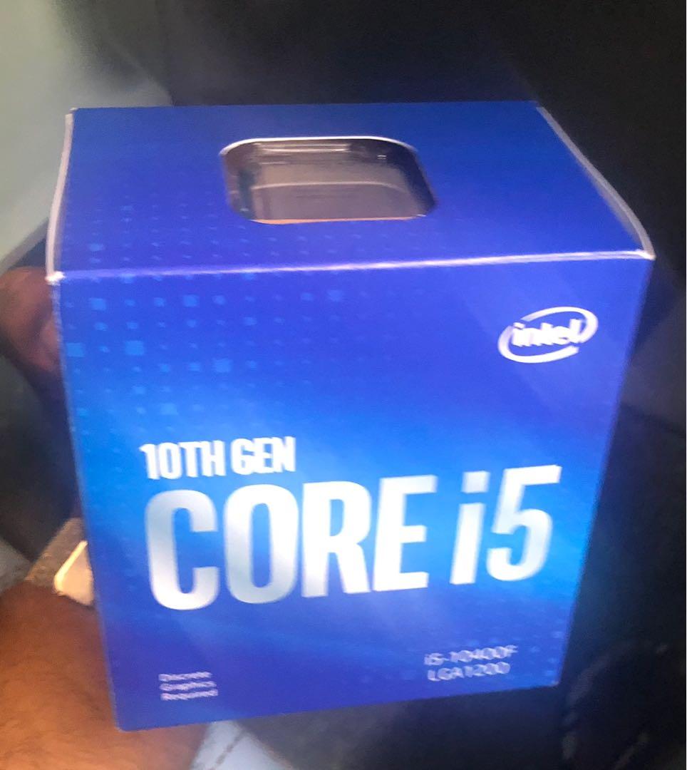 Brand New 10th Generation Intel® Core™ i5-10400F Processor Comet Lake 6-core  12-Threads 2.9GHz (4.3 GHz Turbo) 12MB Cache, Computers & Tech, Parts &  Accessories, Networking on Carousell