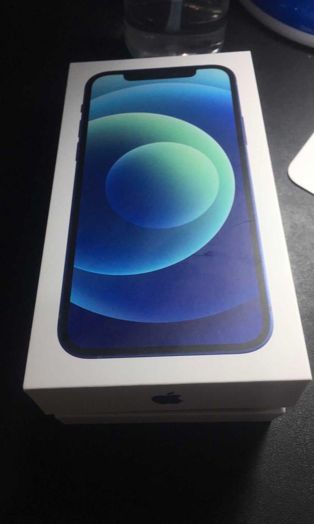 Brand New iPHONE 12 Midnight Blue (Category: iPhone 12 Series) located in Cainta. Submitted by giftsanddeclutter (Listing ID 1072009569, Image 2). Description: Brand New iPhone 12 Midnight Blue Original price is P48,915 I can show the receipt bought yesterday lang from Power Mac 😭 Rfs: Bought the wrong phone. 😔 Dapat Pro Max. Willing to Swap to Pro Max and add nalang, basta may Power Mac Receipt po🙏.