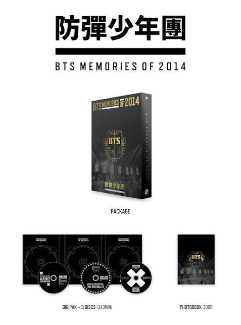 BTS MEMORIES 2014 韓国版 新品未開封 gbparking.co.id