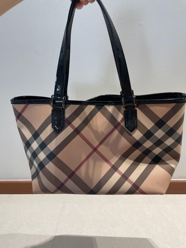 Burberry classic tote bag sale