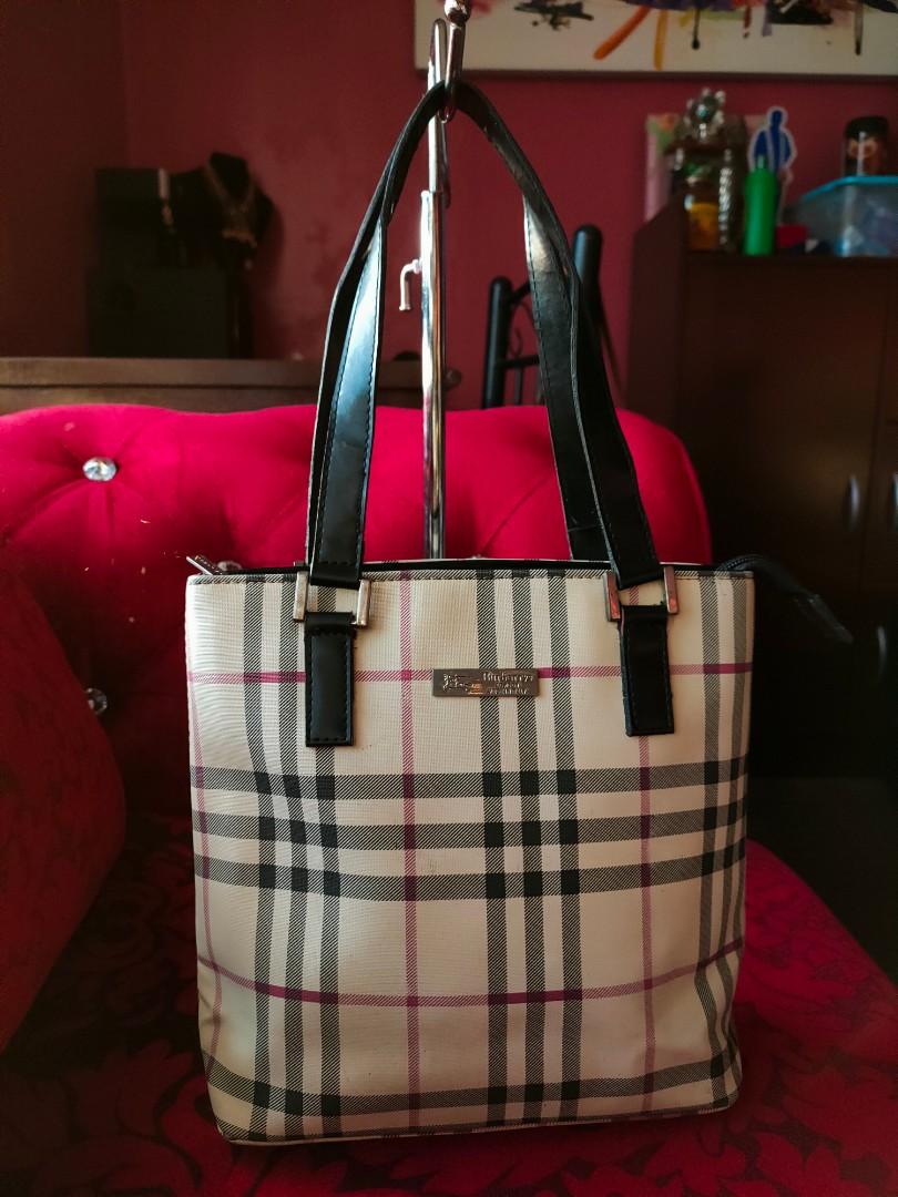 Burberry London handbag, Luxury, Bags & Wallets on Carousell