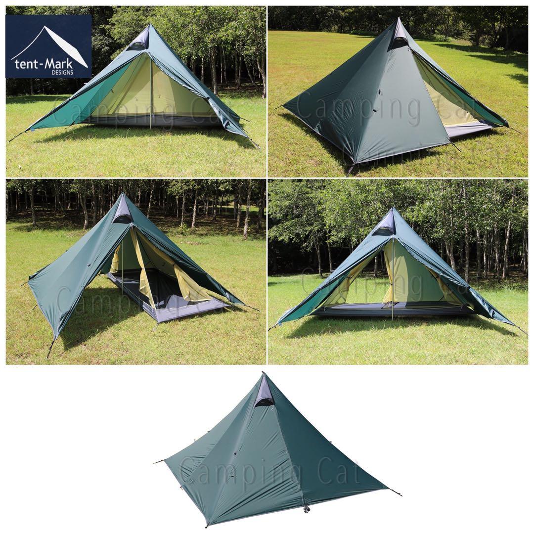 CAMPANDA × tent-Mark DESIGNS Panda Light One Pole tent