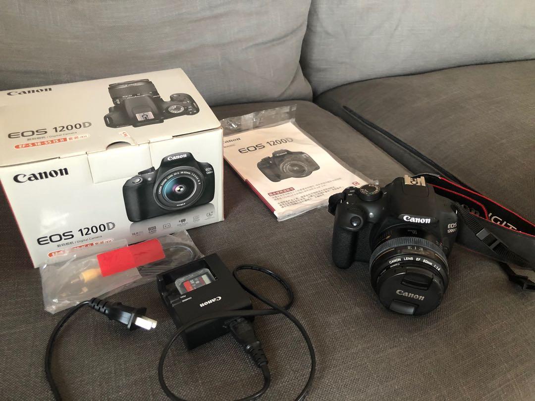 Canon Camera EOS 1200D, Photography, Cameras on Carousell