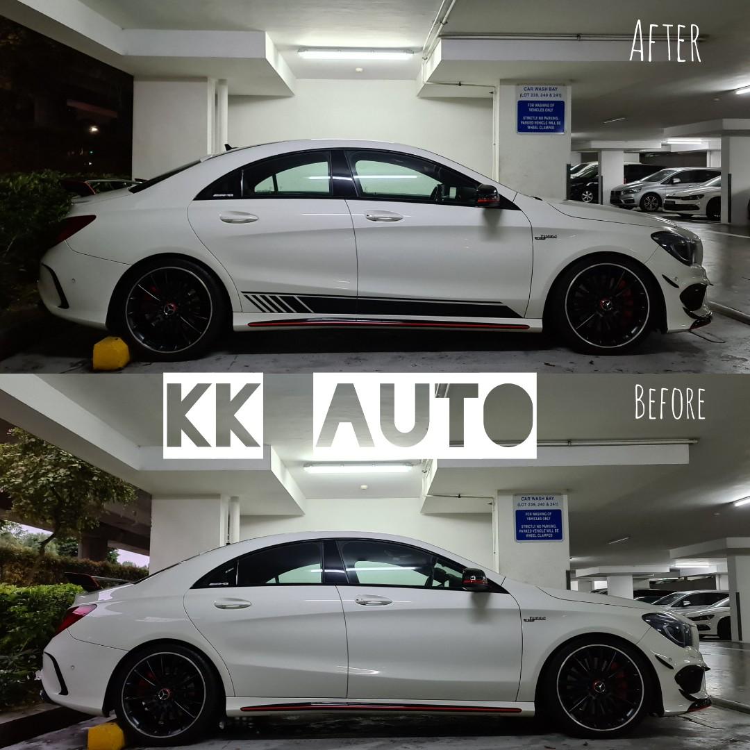 🔥Car Door Side Stripes Skirt Sticker AMG Edition 1 Vinyl Decal For Mercedes  Benz C Class W205 CLA Class CLA45 AMG C117 X117 W117 C118 X118 CLA35 C180  C200 C250 C63, Car