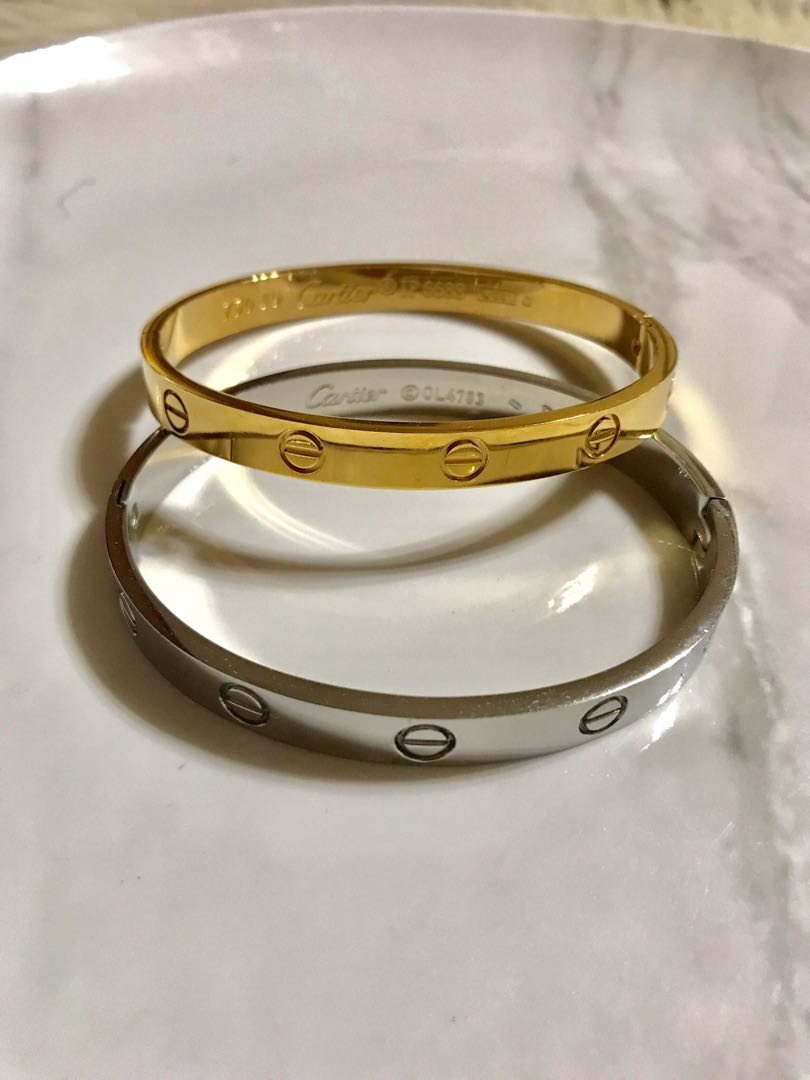 LV Vivienne Amour Couple Bracelet, Luxury, Accessories on Carousell