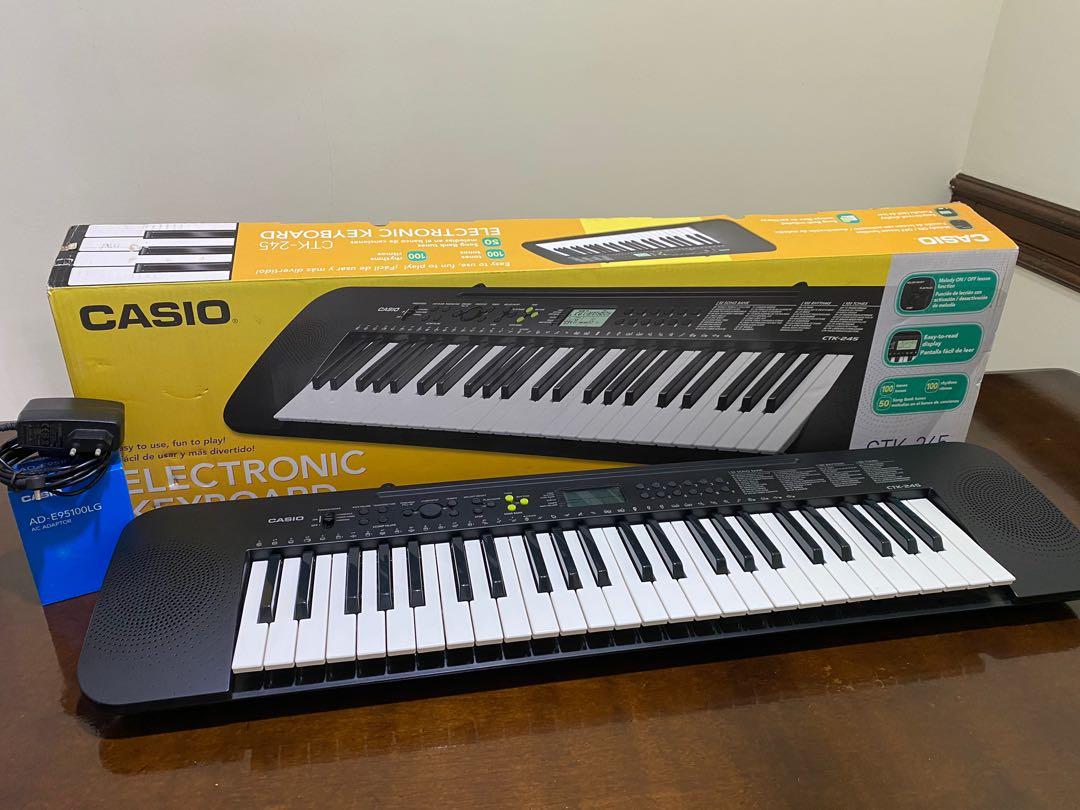 CASIO CTK 245 Electronic Keyboard Hobbies Toys Music Media Musical Instruments on Carousell