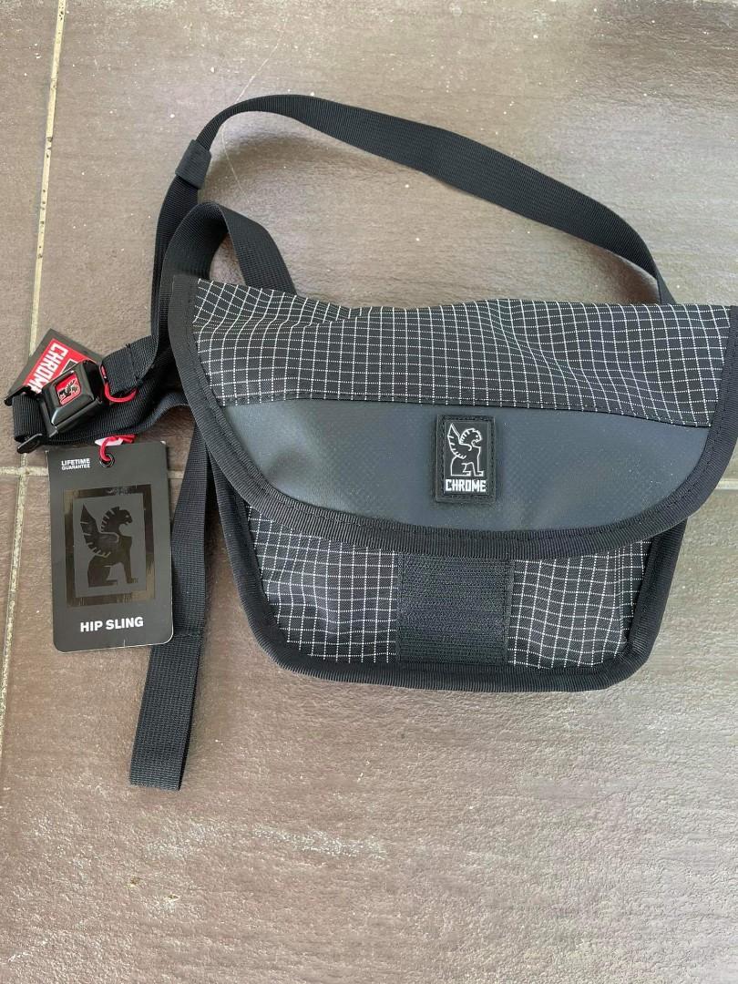 Sling shop bag chrome