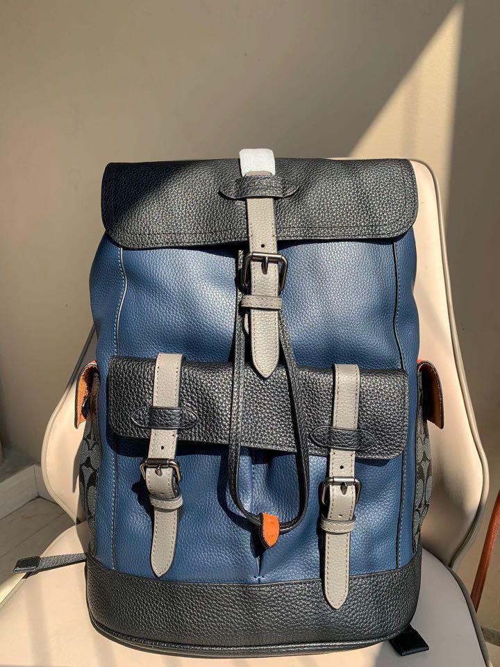 Hudson backpack in colorblock top