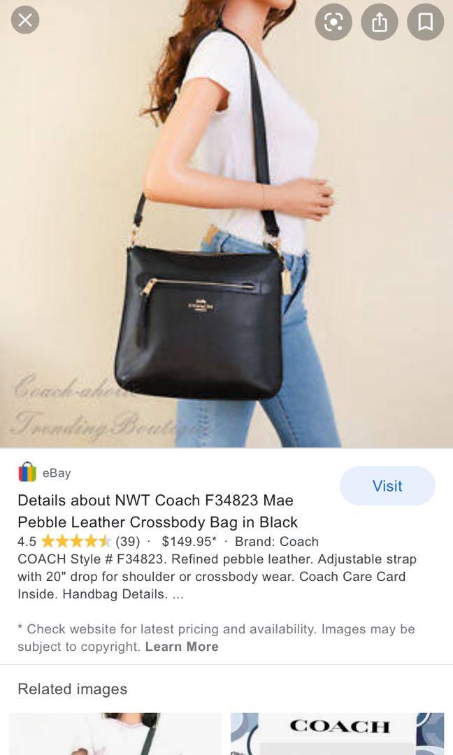Coach mae file crossbody Women s Fashion Bags Wallets Cross body Bags on Carousell
