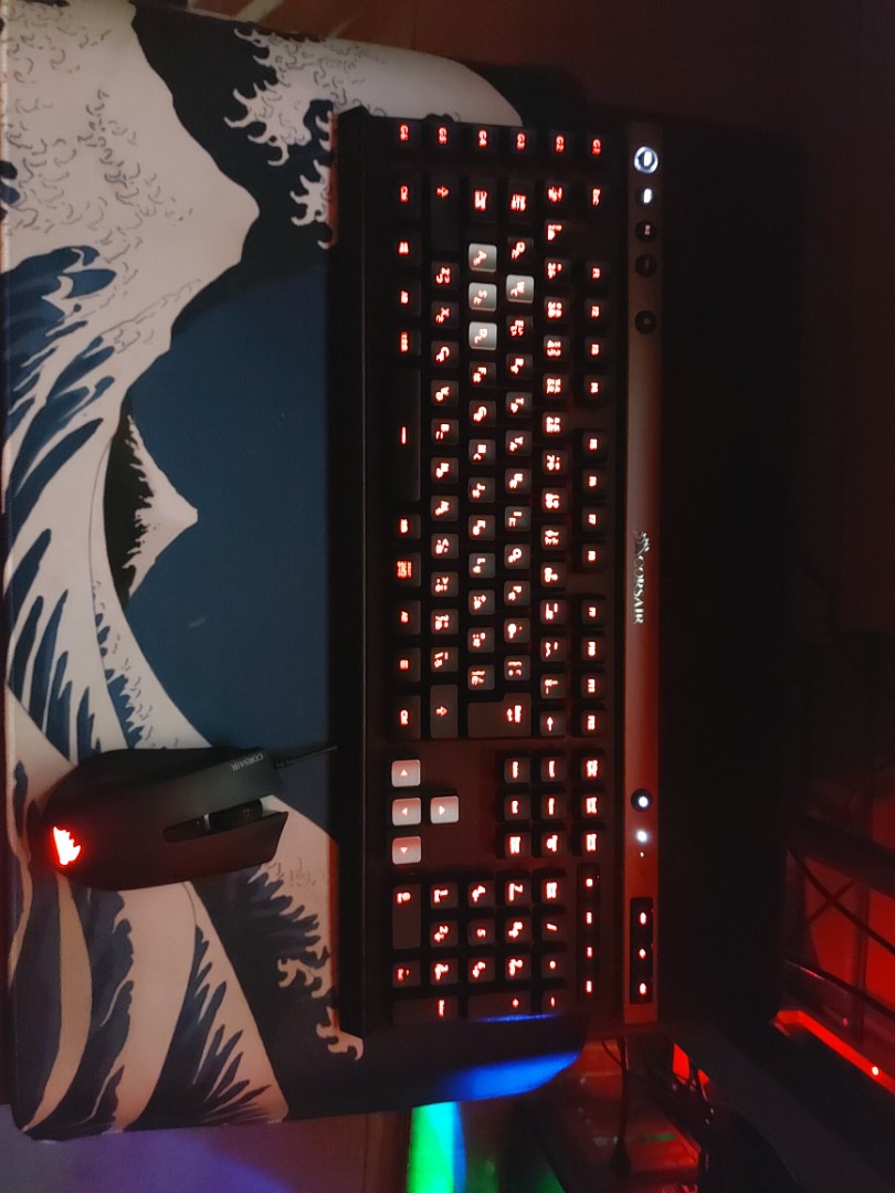 Corsair K30 Raptor Gaming Keyboard, Computers & Tech, Desktops on Carousell