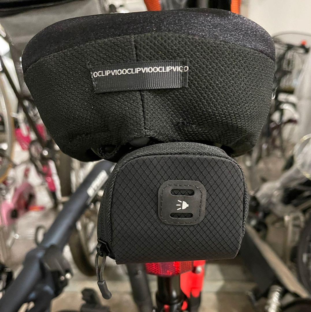 Decathlon Btwin 500 Saddle Pouch Bag 0.6L Black Sports Equipment Bicycles Parts Parts Accessories on Carousell