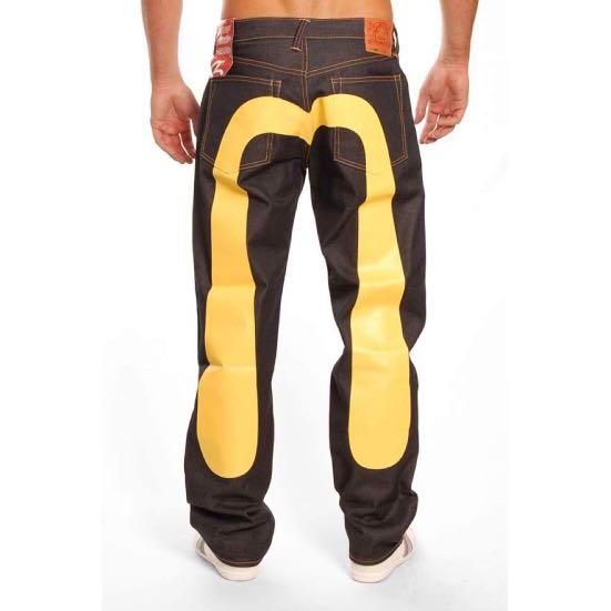 Evisu - 0001 Straight-Fit Daicock Jeans, Bottoms, Chinos on Carousell