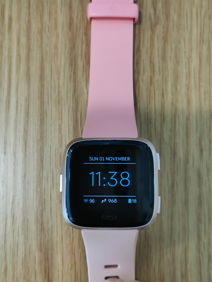 Fitbit Versa Peach Mobile Phones Gadgets Wearables Smart