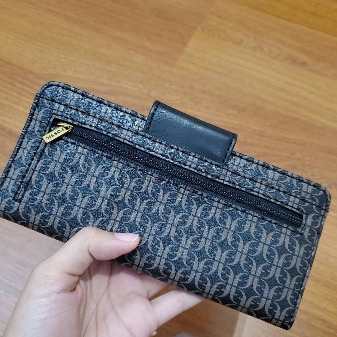 Fossil madison slim best sale clutch