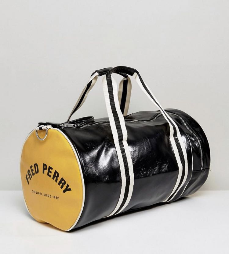 Fred perry barrel cheap bag size