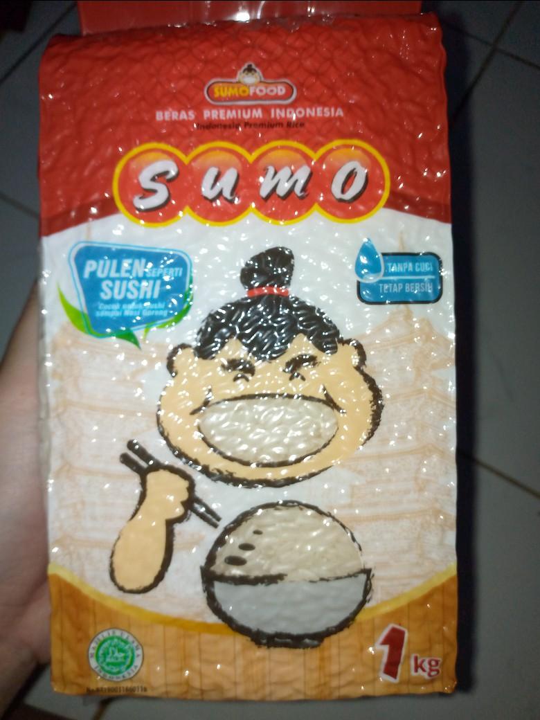 Free Ongkir Beras Sumo 1kg Makanan Minuman Makanan Instan Di Carousell