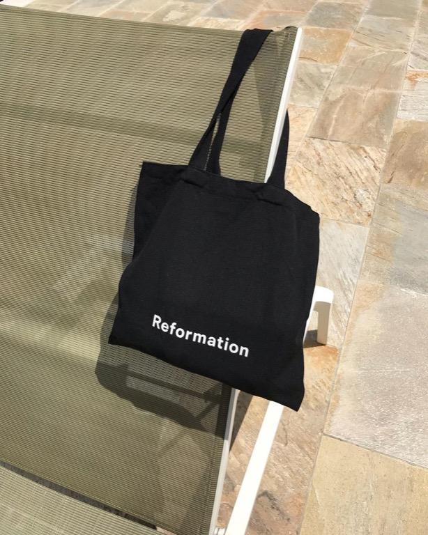 Reformation hotsell tote bag