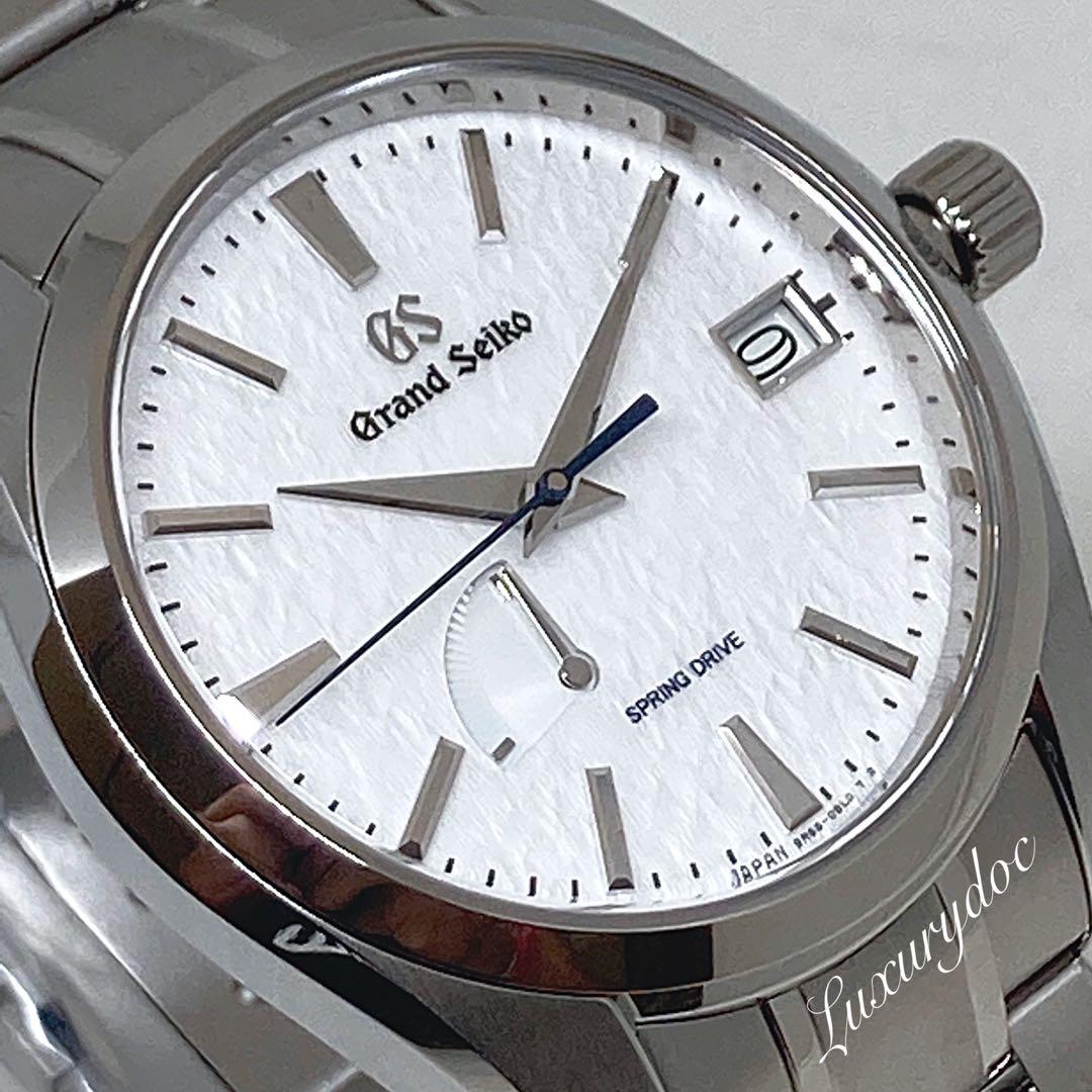  GRAND SEIKO SNOWFLAKE TITANIUM SPRING DRIVE 41MM WATCH SBGA211  SBGA211G, Luxury, Watches on Carousell