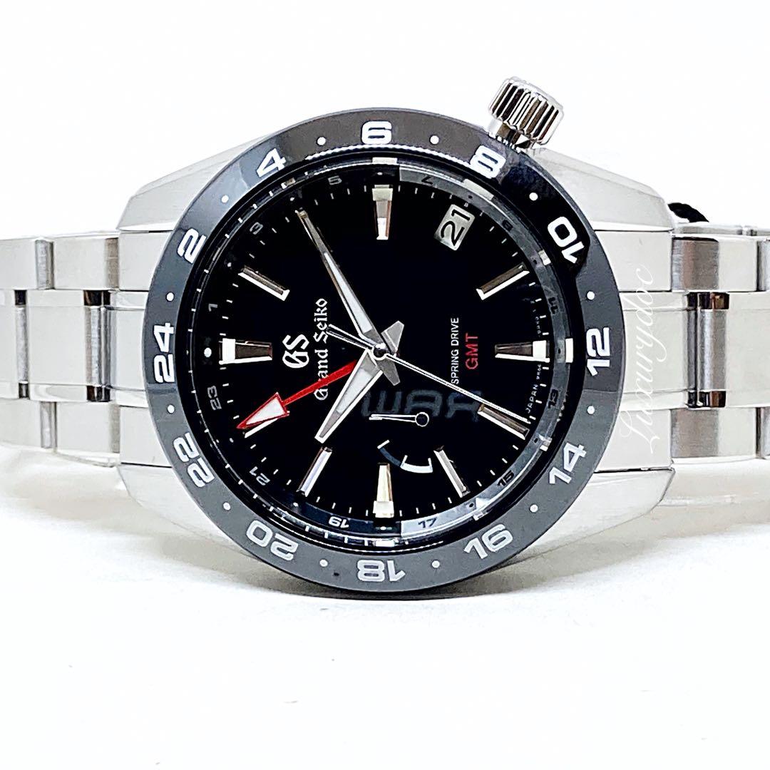  GRAND SEIKO SPORT COLLECTION AUTOMATIC SPRING DRIVE GMT BLACK DIAL   WATCH SBGE253G SBGE253, Luxury, Watches on Carousell