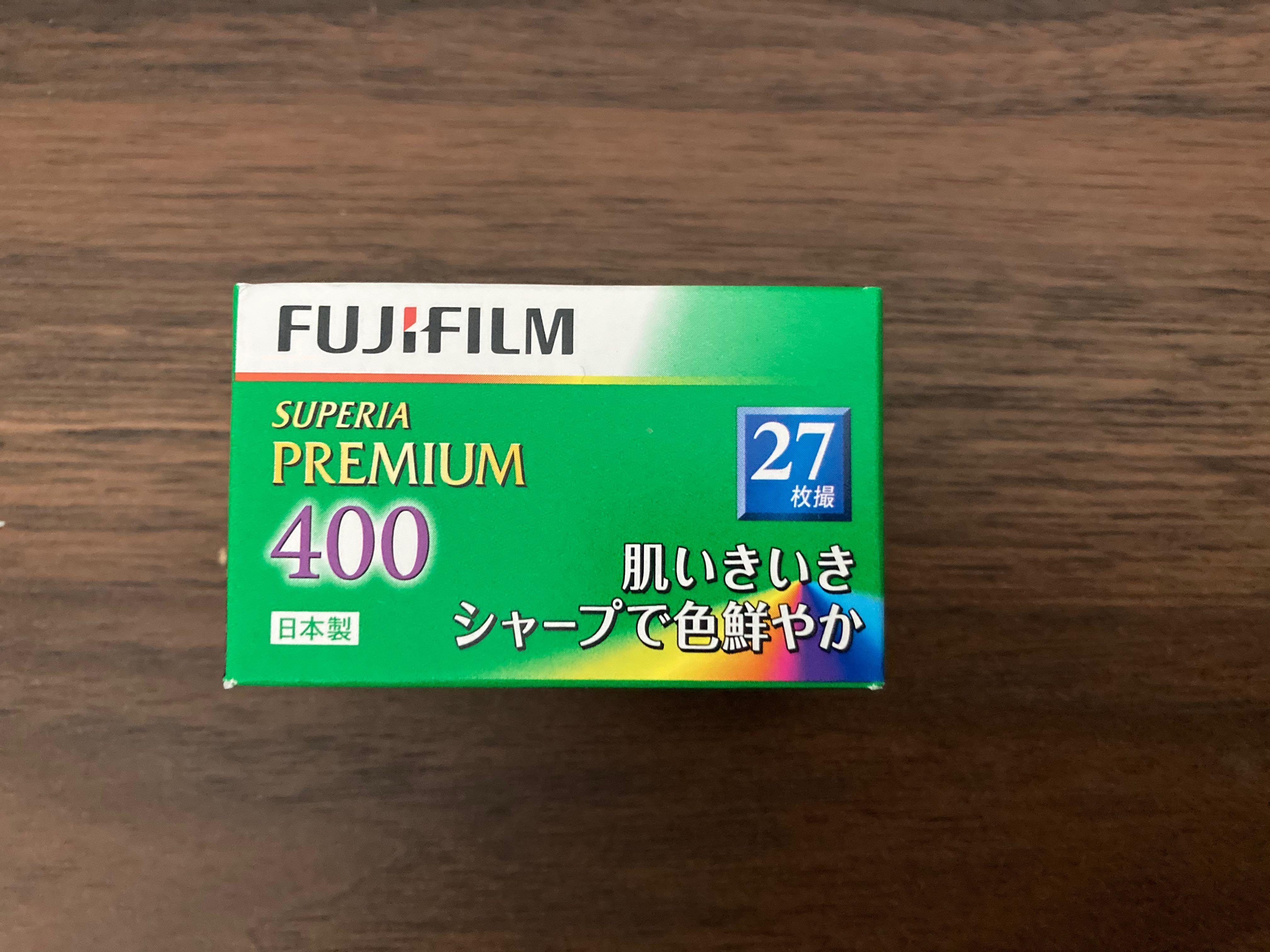 FUJIFILM フジカラー SUPERIA PREMIUM 400 27枚撮り