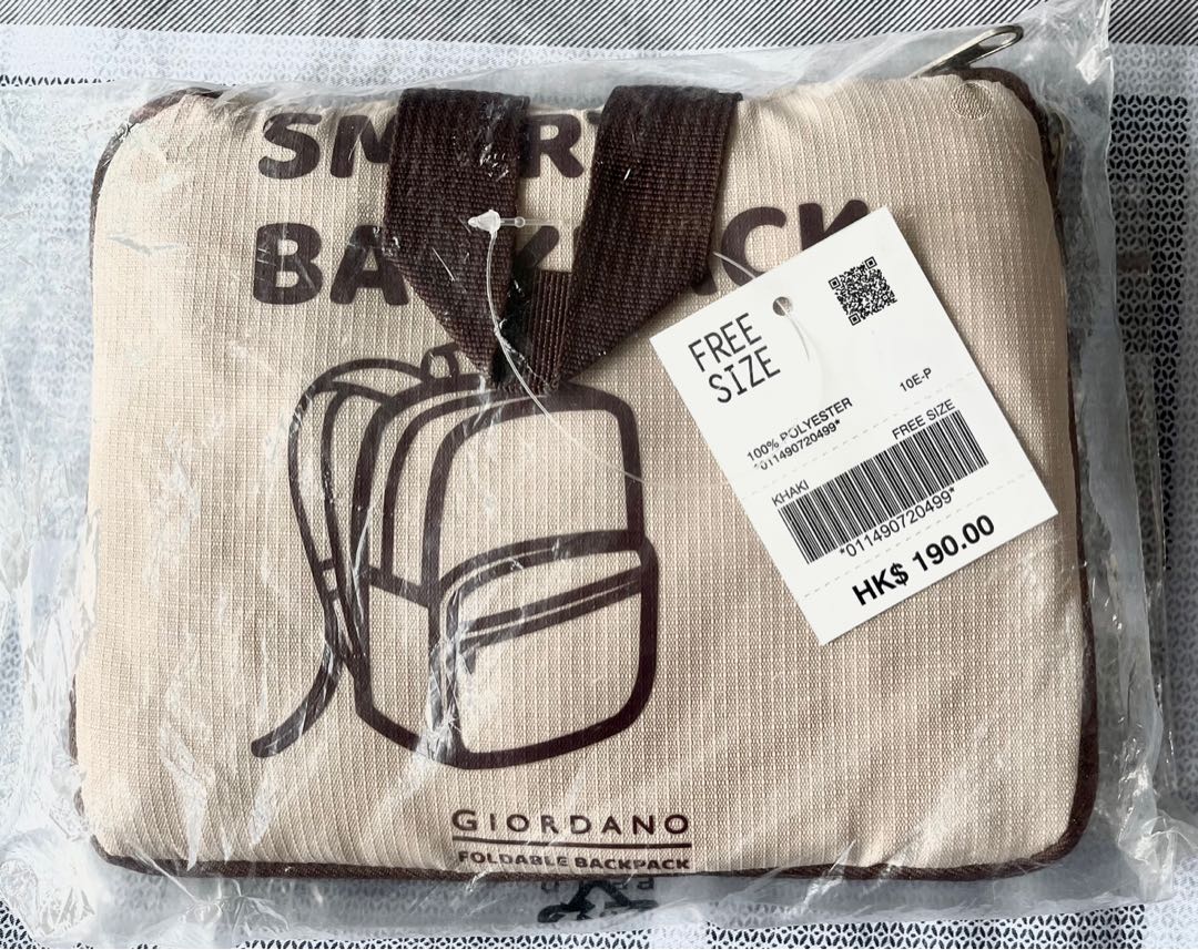 Giordano sales foldable backpack