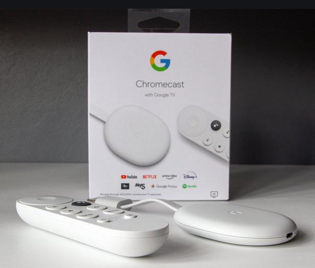 google chromecast 4k with google tv
