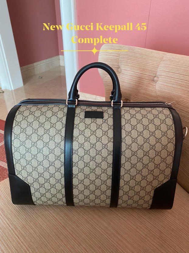 GUCCI KEEPALL, Luxury, Bags & Wallets on Carousell