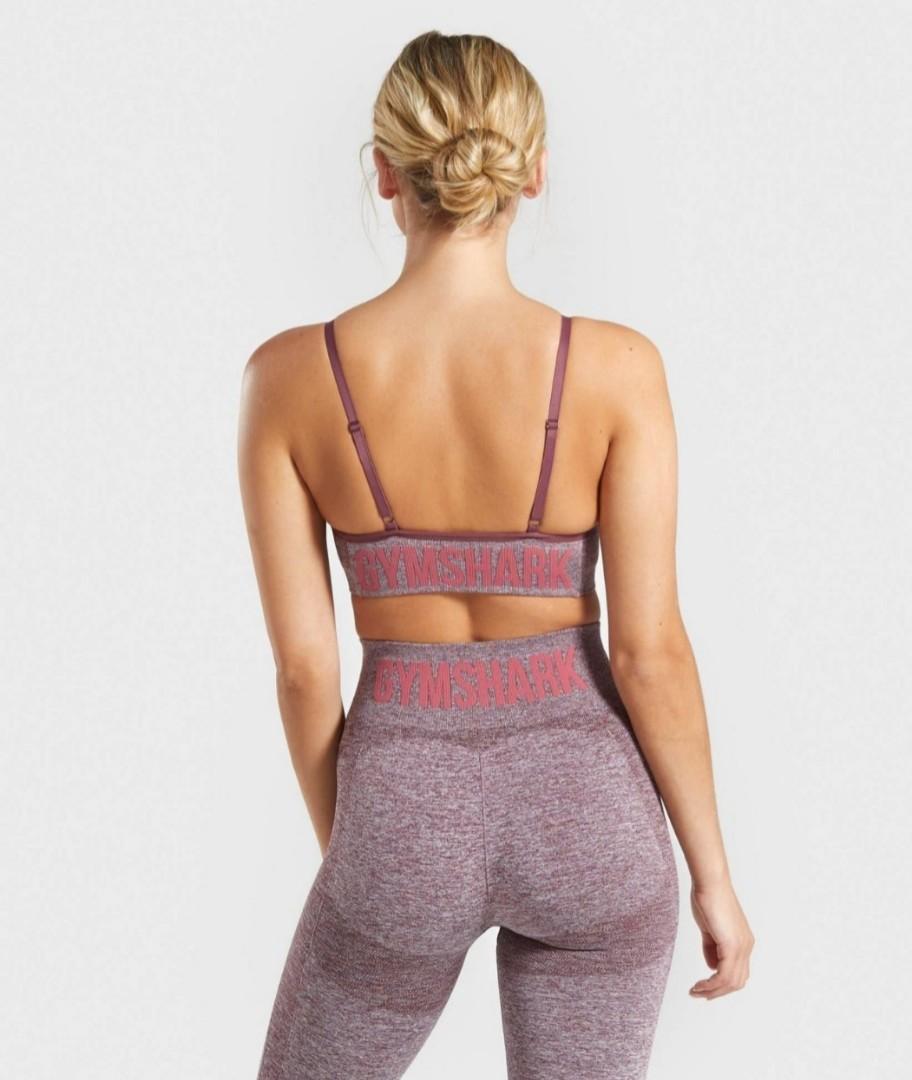 Gymshark Womens Vital Seamless Sports Bra Size XS Color Rose Slate