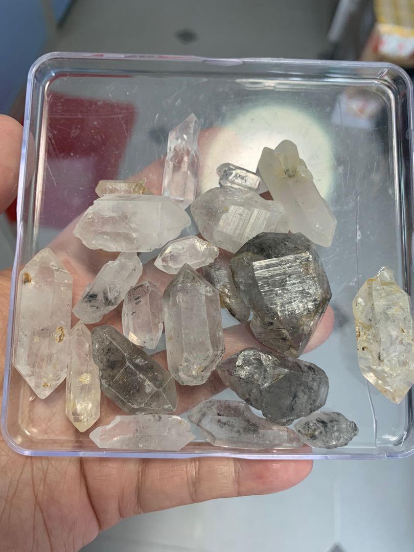 Raw herkimer diamond clearance