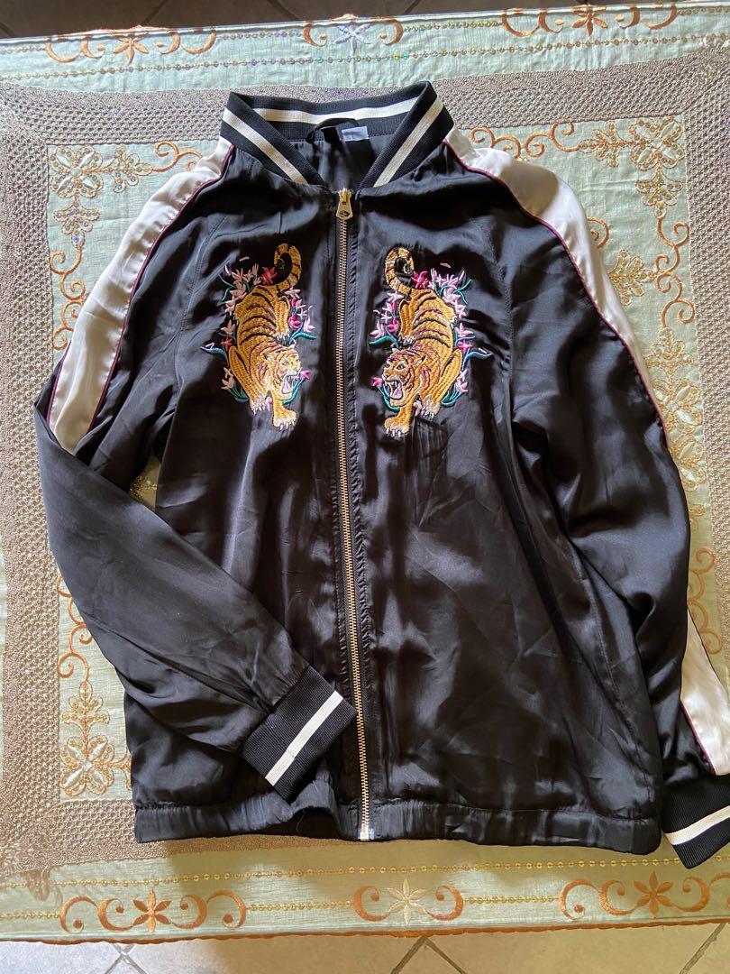 Tiger bomber jacket shop h&m