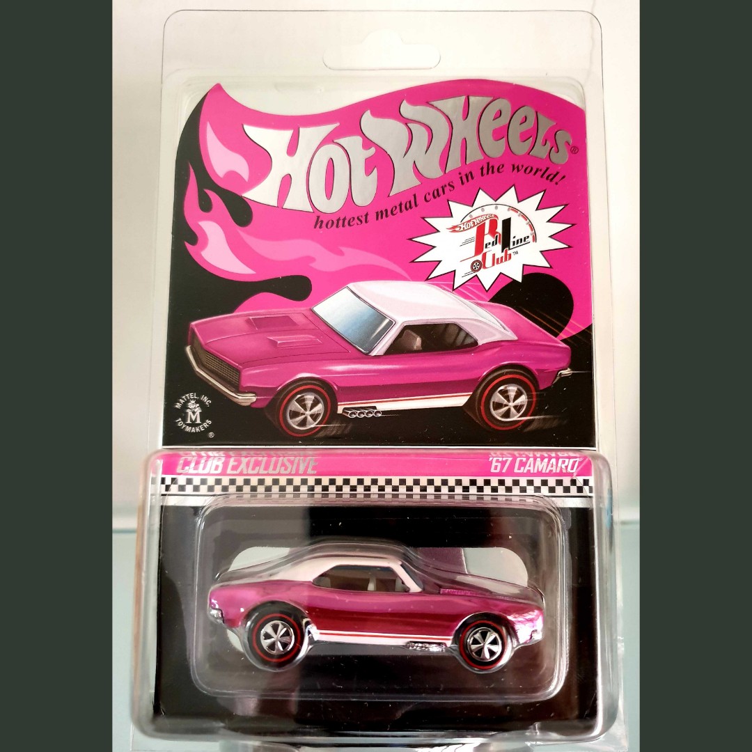 Hot Wheels Rlc Pink 67 Camaro, Hobbies & Toys, Toys & Games On Carousell