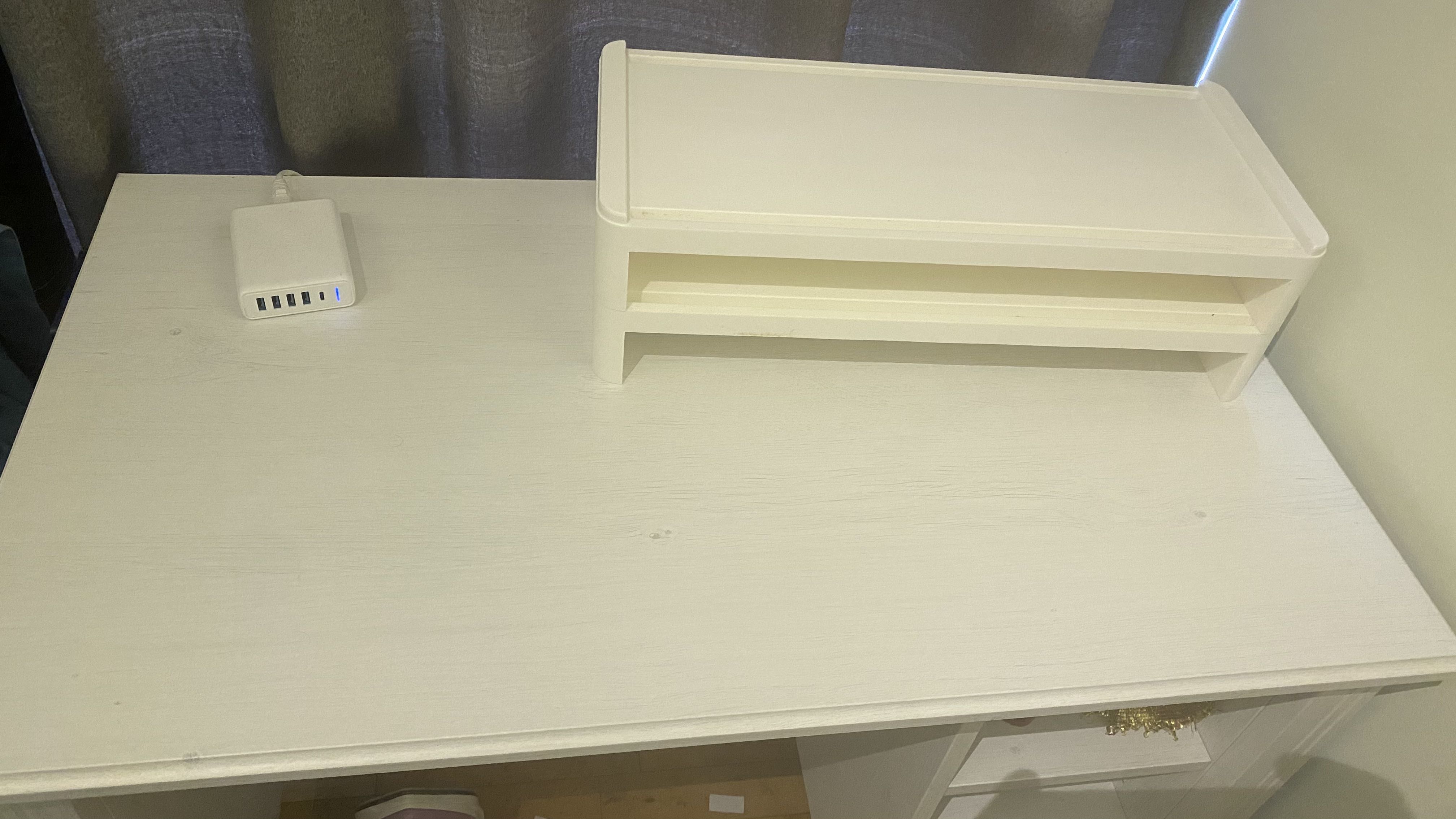Ikea Brusali Desk white, Furniture & Home Living, Furniture, Tables